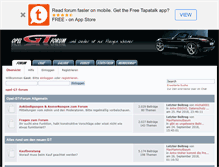 Tablet Screenshot of opel-gt-forum.de